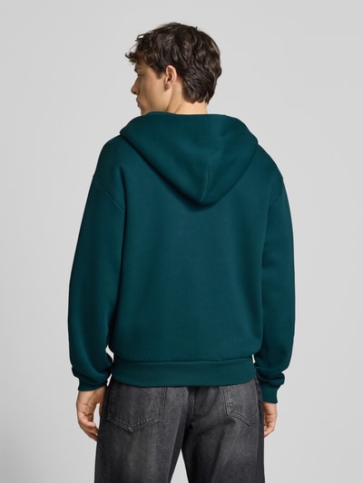 REVIEW Bluza rozpinana z kieszenią kangurką Ciemnozielony 5