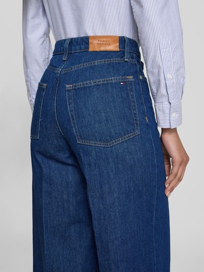 Tommy Hilfiger Wide leg jeans van puur katoen, model 'ACE' Jeansblauw - 3