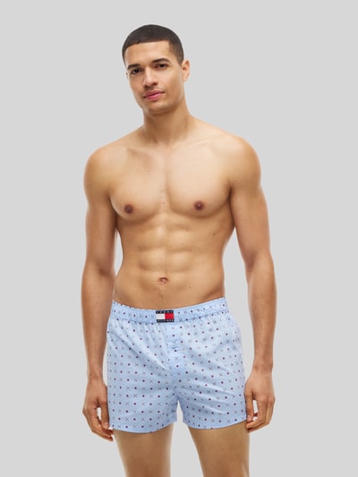 Tommy Hilfiger Bokserki z detal z logo w zestaw 3 szt. Czerwony 5