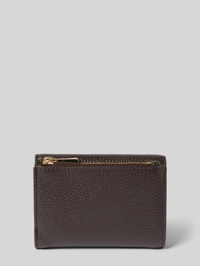 MICHAEL Michael Kors Portemonnaie mit Label-Detail Modell 'BRYANT' Dunkelbraun 2