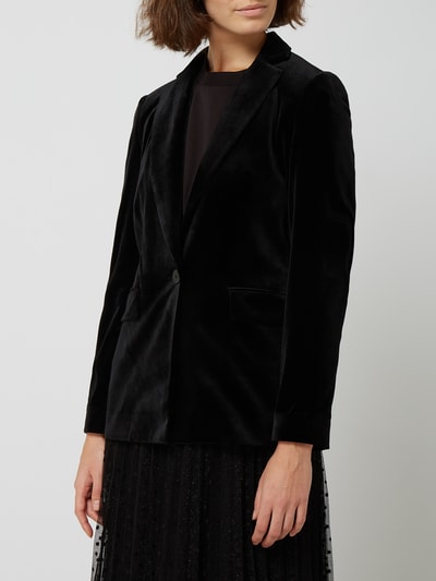 Jake*s Collection Blazer aus Samt  Black 4