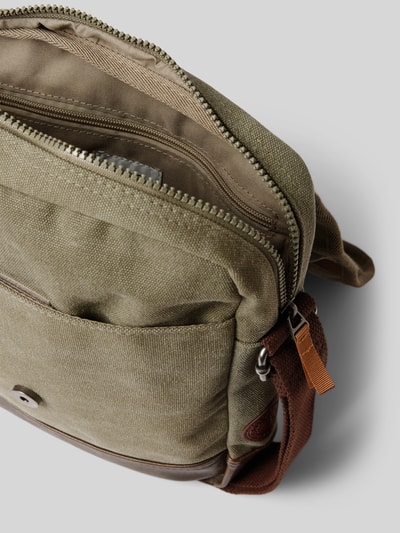 camel active Torba na ramię z naszywką z logo model ‘AIR FLAP’ Khaki 5