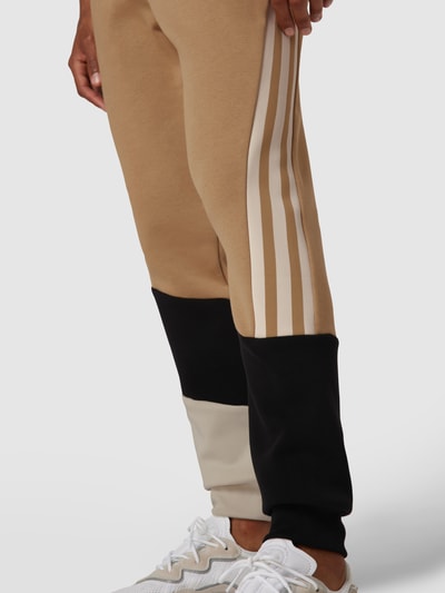 ADIDAS SPORTSWEAR Sweathose im Colour-Blocking-Design Sand 3