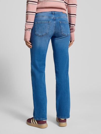 Only Straight fit jeans van katoenmix, model 'BLUSH' Jeansblauw - 5