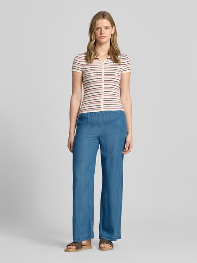 ONLY Wide Leg Hose aus Lyocell Modell 'CHARIS' Jeansblau 1