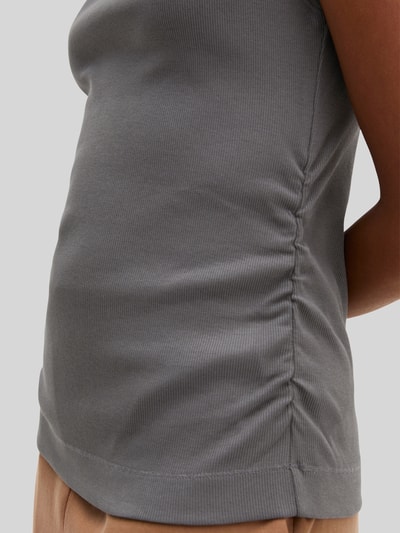 Marc O'Polo Slim Fit Top aus Baumwoll-Mix Dunkelgrau 3