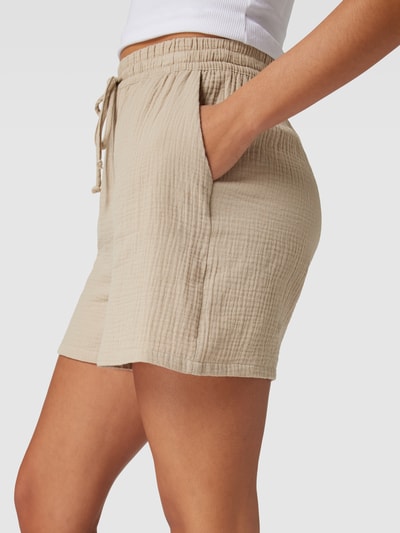 Only Shorts mit Strukturmuster Modell 'THYRA' Sand 3