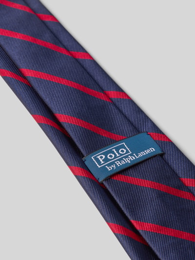Polo Ralph Lauren Stropdas van pure zijde model 'TIEU' Rood - 3