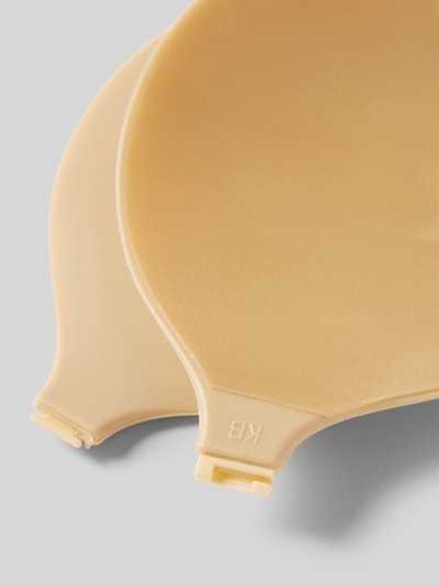 Produktfoto, BH Travel Set im trägerlosen Design von MAGIC Bodyfashion, beżowy, gładka tekstura, samoprzylepny, przód zapięcie, bez ramiączek, otwarty tył