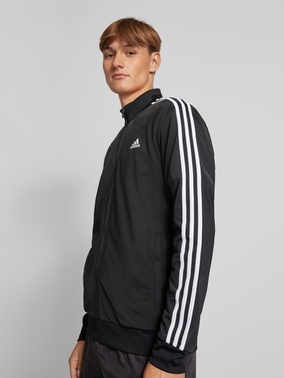 ADIDAS SPORTSWEAR Sweatjacke mit Stehkragen Black 3