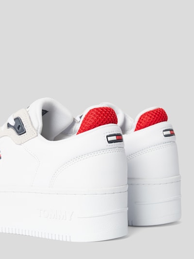 Tommy Jeans Sneaker mit Plateausohle Weiss 3