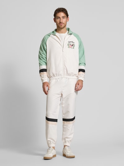 CARLO COLUCCI Sweatjack met opstaande kraag Offwhite - 1