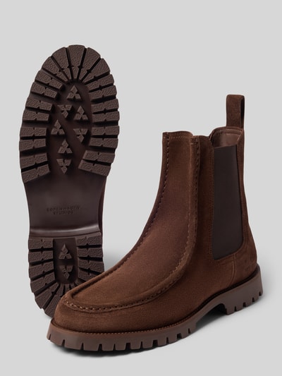 Copenhagen Chelsea Boots mit Profilsohle Dunkelbraun 4