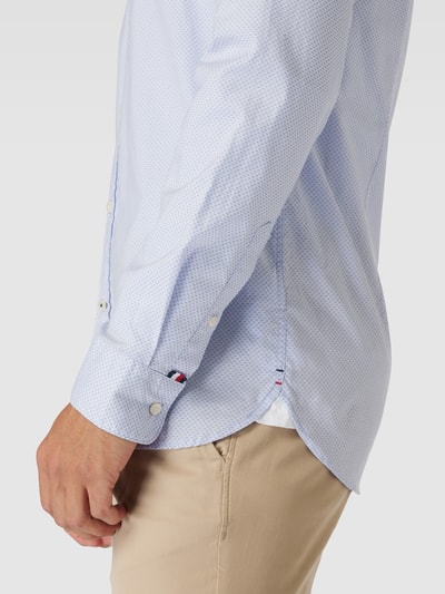 Tommy Hilfiger Freizeithemd mit Button-Down-Kragen Hellblau 3