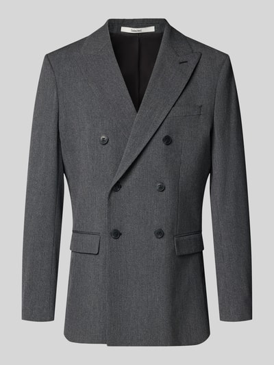 Selected Slim Fit Sakko mit doppelreihiger Knopfleiste Anthrazit 2