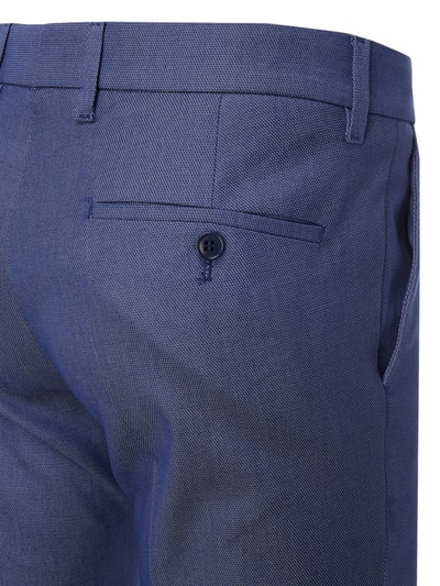 Drykorn Anzug-Hose mit Webmuster Bleu 2