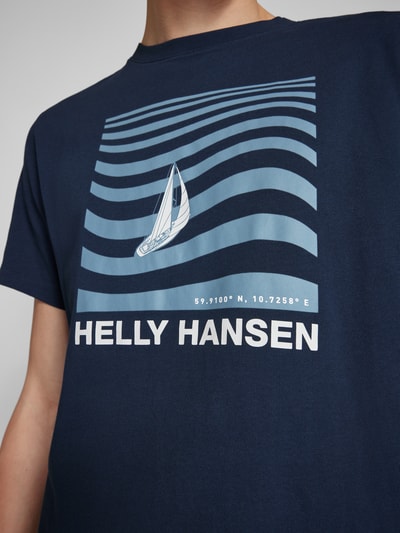 Helly Hansen T-Shirt mit Label-Print Marine 3