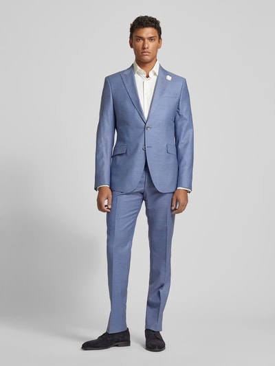 JOOP! Collection Slim Fit Anzughose mit Bügelfalten Modell 'Blayr' Hellblau 1