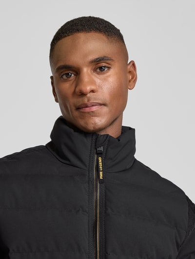 PME Legend Steppjacke mit Reißverschluss Modell 'FREIGHTYET' Black 3