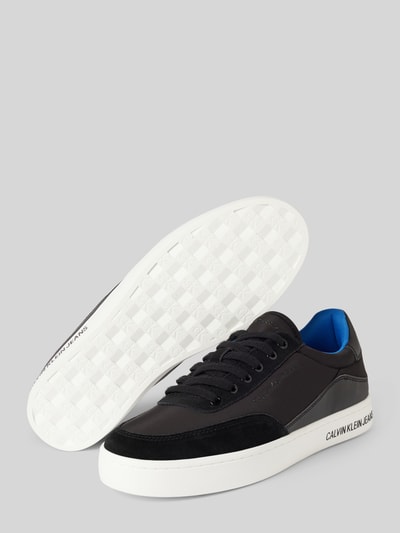 Calvin Klein Jeans Sneakers met labelprint Zwart - 4