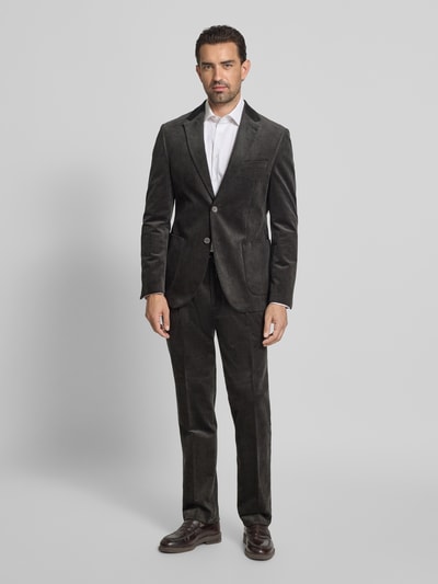 MCNEAL 2-Knopf-Sakko mit Reverskragen Dunkelgruen 1