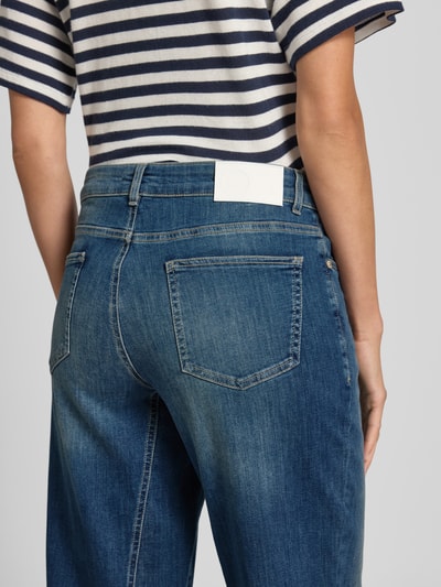 OPUS PANTS Mom Fit Jeans im Used-Look Modell 'Melly relax' Marine 3