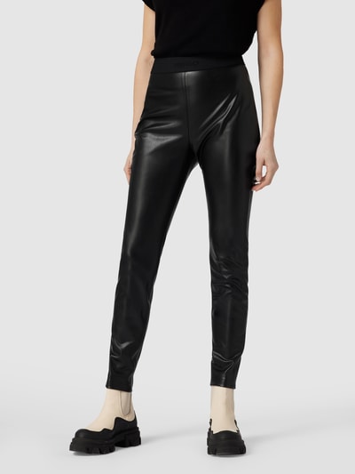 HUGO Leggings in Leder-Optik Black 4