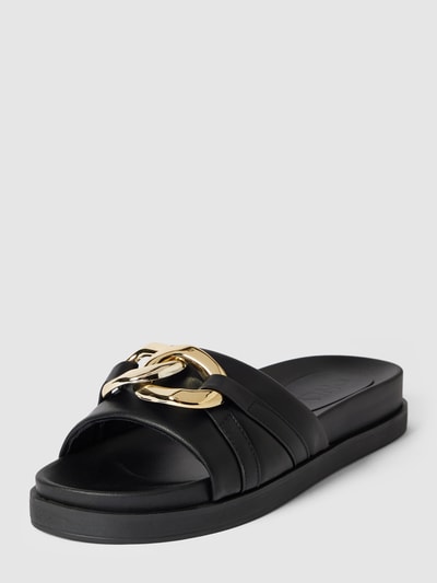 Only Slides mit Zierbesatz Modell 'MINNIE' Black 2