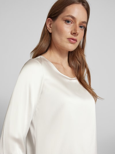 MaxMara Leisure Blusenshirt mit Rundhalsausschnitt Modell 'MOLDAVA' Beige 3