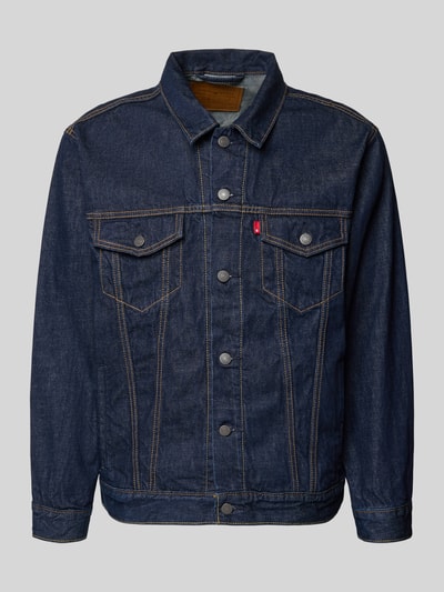 Levi's® Relaxed Fit Jeansjacke aus reiner Baumwolle Dunkelblau 2