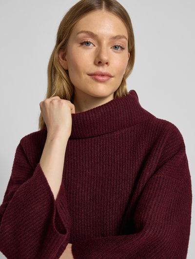comma Coltrui met extra brede schouders Bordeaux - 3