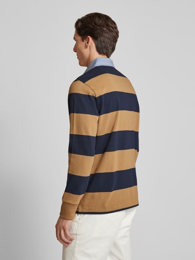 Gant Sweatshirt mit Kentkragen Khaki 5