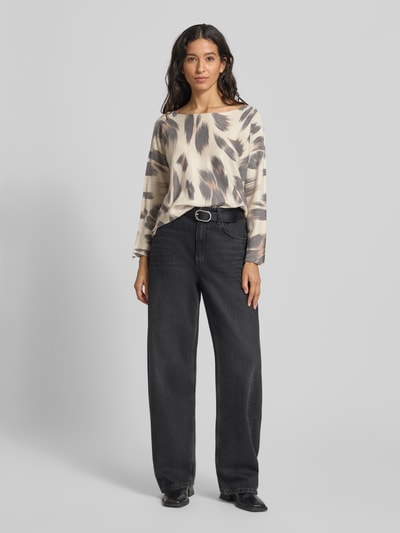 ZABAIONE Longsleeve aus Viskose-Mix Modell 'Li44sina' Beige 1