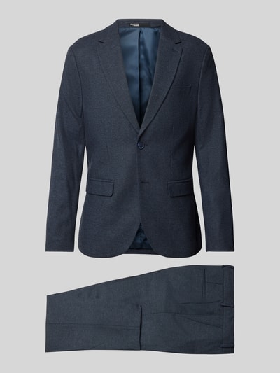 SELECTED HOMME Slim fit pak met klepzakken Marineblauw - 2