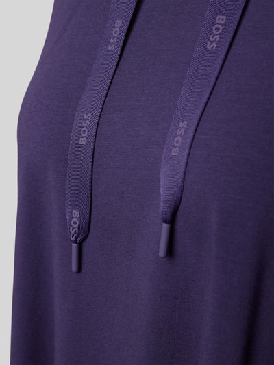 BOSS Hoodie met labeldetail Paars - 2