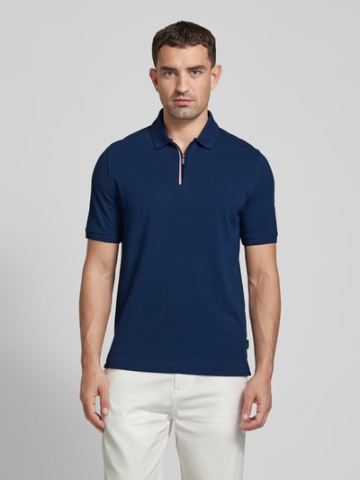 bugatti Poloshirt met polokraag Marineblauw - 4