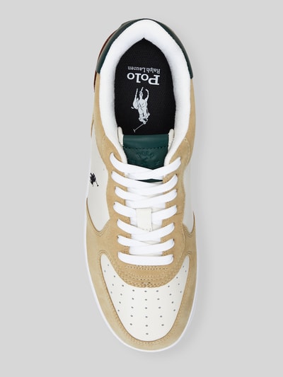 Polo Ralph Lauren sneakers van echt leer Beige - 3