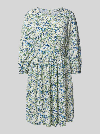 Marc O'Polo Denim Regular Fit Minikleid aus Viskose-Baumwoll-Mix Royal 2