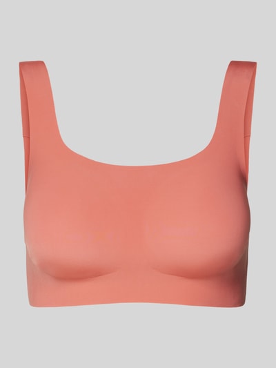 Sloggi Bustier mit vorgeformten Cups Modell 'ZERO FEEL 2.0' Apricot 1