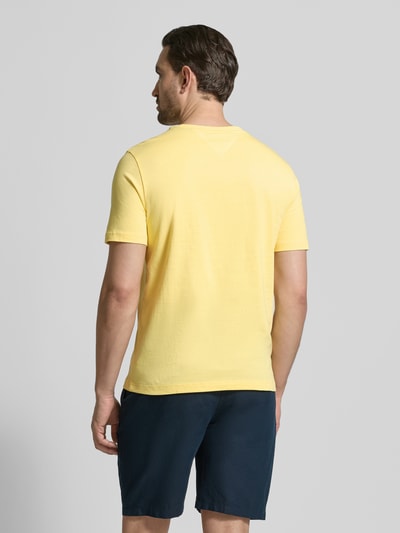 Tommy Hilfiger regular fit T-shirt van puur katoen Geel - 5