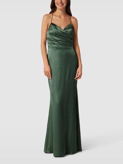 Laona Abendkleid mit gelegten Falten Mint 1