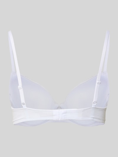 Schiesser Bügel-BH mit Spitzenbesatz Weiss 5