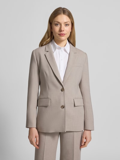 Selected Regular Fit Blazer mit Viskose-Anteil Modell 'RITA'  Beige 4