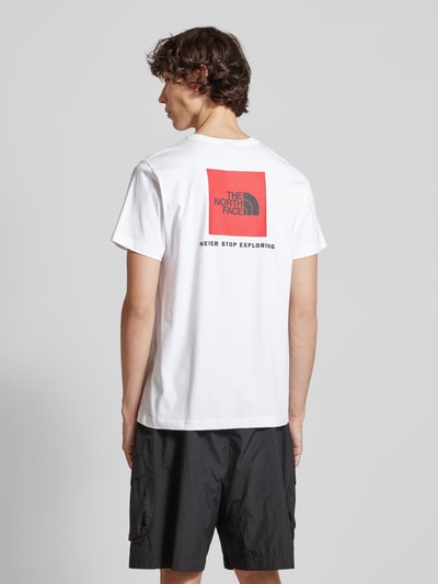 The North Face T-shirt met logoprint, model 'REDBOX' Wit - 5