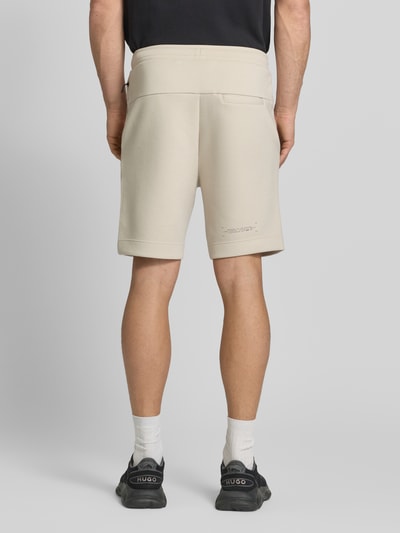 BOSS Green Regular Fit Sweatshorts aus Baumwoll-Mix Modell 'JT_GLOBE' Sand 5