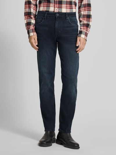 JOOP! JEANS regular fit jeans met 5-pocketmodel model 'Mitch' Donkerblauw - 4
