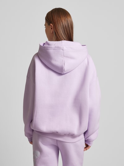 FELICIOUS Oversized Hoodie mit Label-Print Flieder 5