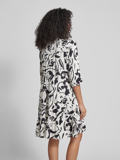 More & More Knielange jurk met all-over print Offwhite - 5