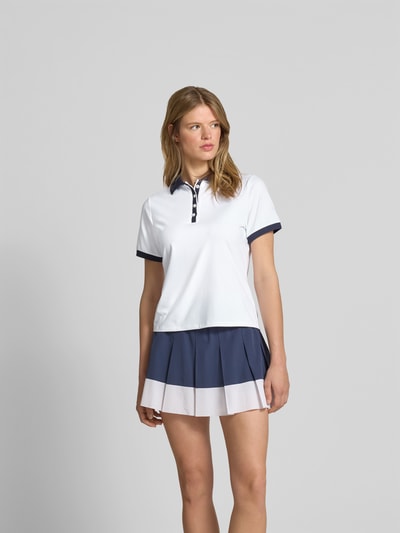 VARLEY Regular Fit Poloshirt mit Stretch-Anteil Weiss 4