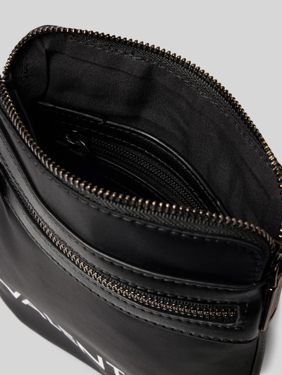 VALENTINO BAGS Crossbodytas met logoprint, model ''Bandoliera' Zwart - 4
